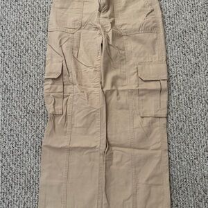 Abercrombie & Fitch Beige Cargo Pants